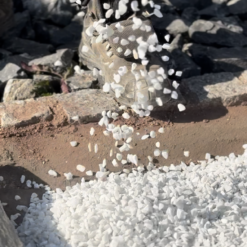 Marbre blanc Carrare concassé 09/12