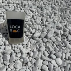 Marbre blanc Carrare rondo 15/25