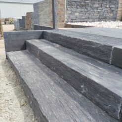 Bloc marche schiste 120x35x15