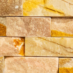 Plaquette de parement QUARTZITE GOLD au m²